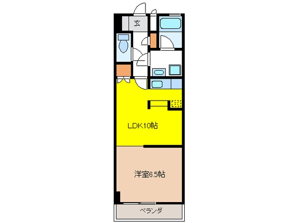 パセール長良の物件間取画像